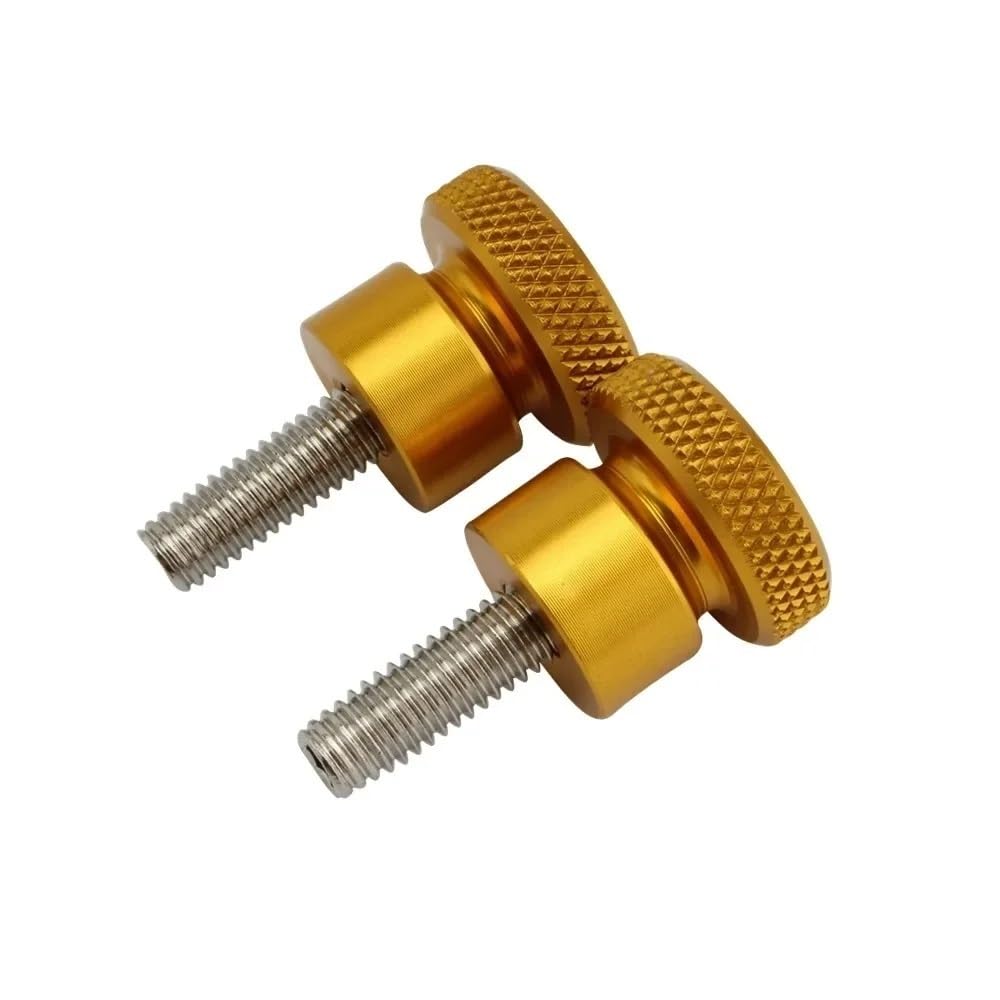 Części motocyklowe pasujące do śrub siedzenia Triumph Quick Release(Black)