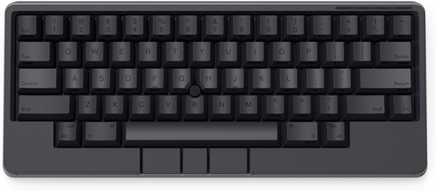 HHKB - Happy Hacking Keyboard Studio (Wireless, Bluetooth, Wired, USB, Silent, Mac, Windows, Charcoal, Printed)