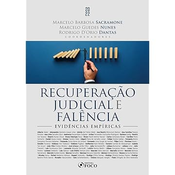 Capa do livro RECUPERAÇÃO JUDICIAL E FALÊNCIA - EVIDÊNCIAS EMPÍRICAS - 1ª ED - 2022