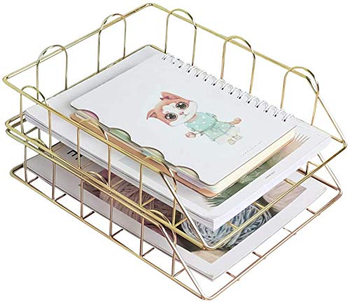 Cinnani Bureau-organizer, 5 niveaus, papieren brievenbak met lade, opbergvakken, organizer met voor mappen, brieven, papier, metaal, bureau- organizer, dienblad (zwart Cinnani Bureau-organizer, 5 niveaus, papieren brievenbak met lade, opbergvakken, organizer met voor mappen, brieven, papier, metaal, bureau- organizer, dienblad (zwart