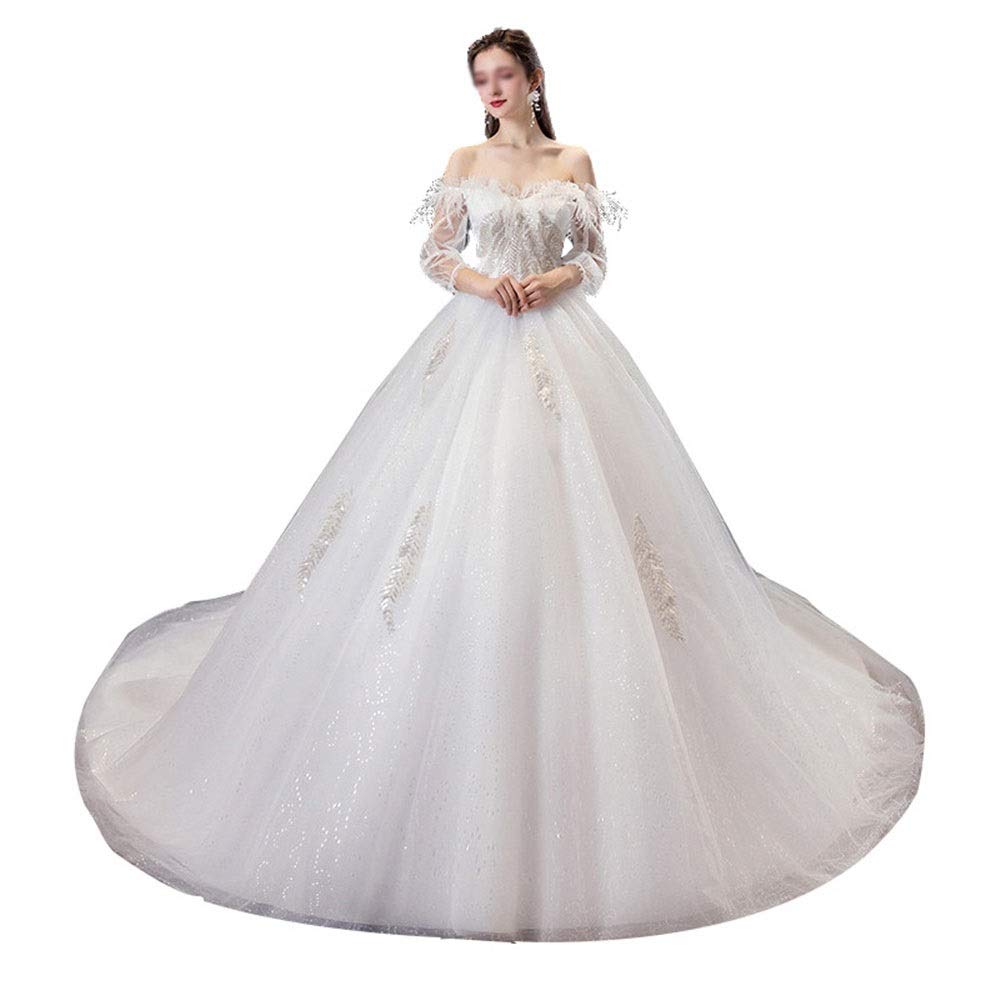 Mariage Dream Star Tracker Cocktail Soirée Robe, Blanc, XL