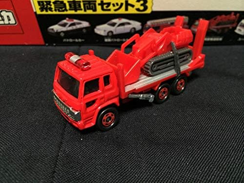 Amazon Co Jp トミカ 緊急車両セット３日野ブルドーザー運搬車 消防用重機 ホビー 通販