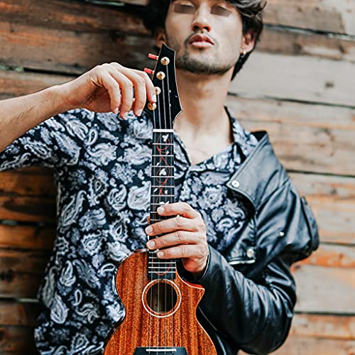 PSHH UkuléLé Soprano,UkuléLé Professionnel Démarrage Kit avec Sac De Guitare, Sangle UkuléLé, Corde, Chiffon De… - Les Beatles, Paul McCartney, John Lennon, RIngo Starr, George Harrison PSHH UkuléLé Soprano,UkuléLé Professionnel Démarrage Kit avec Sac De Guitare, Sangle UkuléLé, Corde, Chiffon De… – Image 5
