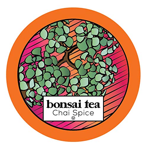 Bonsai Tea Co.Chai Spice, Compatible with K Cup Brewers Including 2.0, 40 Count