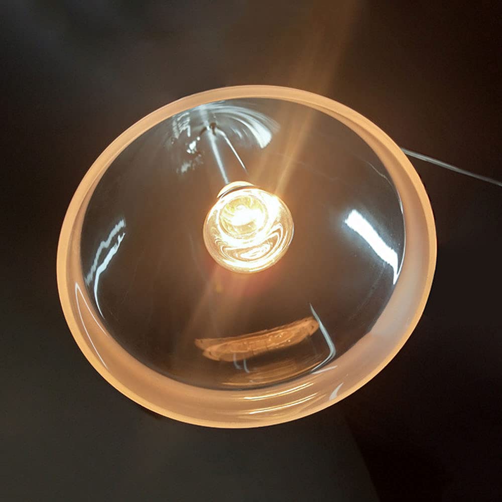 Siet Lampada A Sospensione Moderna in Vetro Bianco per Isola Cucina, Lampada A Sospensione A Cono Nordico per Sala da Pranzo, Camera da Letto, Corridoio, Corridoio, E14, Lampade da Soffitto