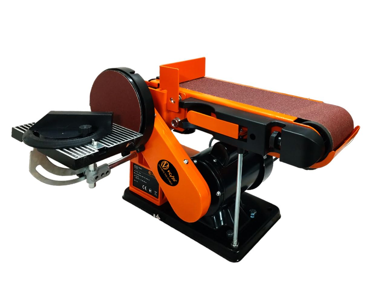 VOLTZ VZ-MM1510 Disc sander 380w Belt & Disc Sander 150mm Disc & 100x914mm Belt Size Disc Sander