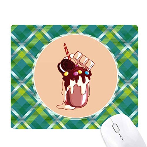 Tapis de souris grille pixel verte pour éliminer les saccades du curseur