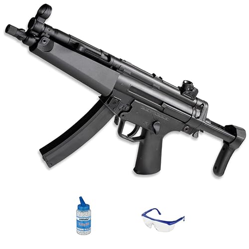 Golden Eagle 6851 Elektrische AEG (6 mm) | Airsoft-Pistole (PVC-Kugeln) Kaliber 6 mm + Flasche 0,20 + Schutzbrille (Leistung: 0,3 Joule)