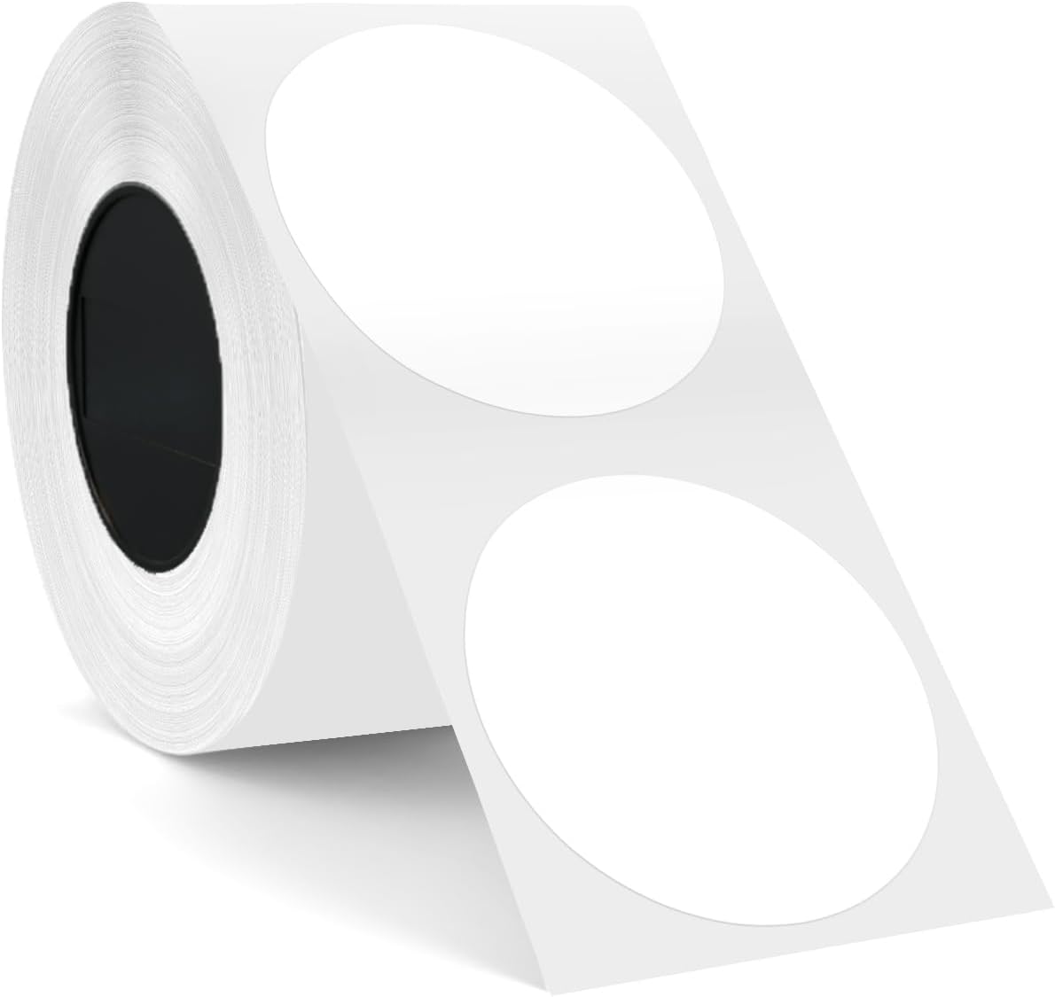 SUPVANLabel Maker Tape T50M Round White Label 50mm x 50mm