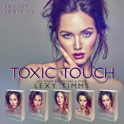 Toxic Touch Series Audiolivro Por Lexy Timms capa