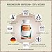 Magnesium Kapseln 365x (1 Jahr) - 668 mg Mag.-Oxid, davon 400 mg elementares Magnesium pro Kapsel - sehr hoher Mag.-Gehalt (60%) - optimal hochdosiert - Laborgeprüft mit Zertifikat - 100% vegan