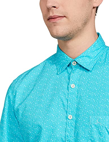 Image of Parx Men's Print Slim Fit Shirt