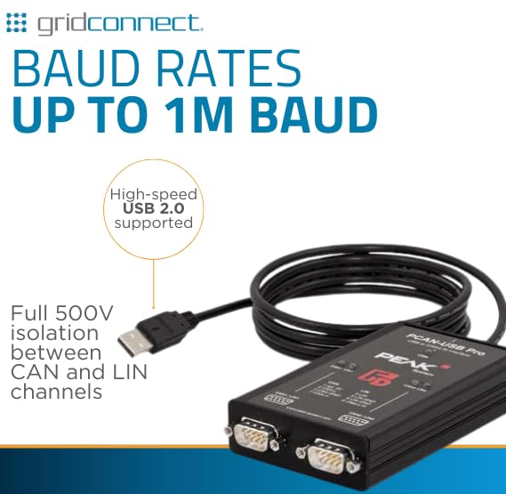 Image of CAN USB PRO FD Adapter - 2 Channels: CAN & LIN (GC-CAN-USB- PRO-FD)