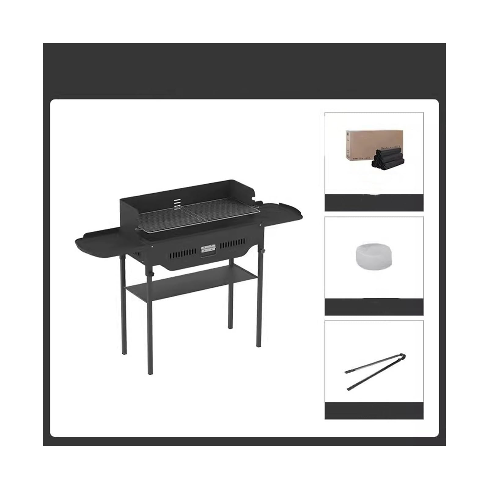 Griglia da Tavolo Barbecue da Campeggio Griglia a Carbone Portatile Pieghevole a for Esterni