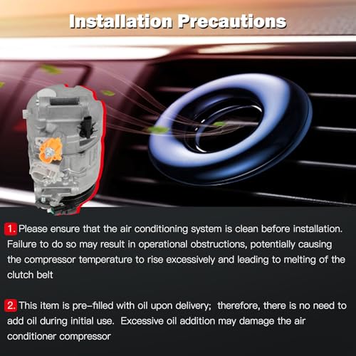Image of CCIYU AC Compressor w /Clutch for Ford Transit 2.2L 2019-2020