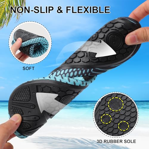 Water Shoes Mens Women Barefoot Shoes Quick Dry Aqua Outdoor Sports for Swim Pool Beach Surf Walk Water Yoga Hiking3