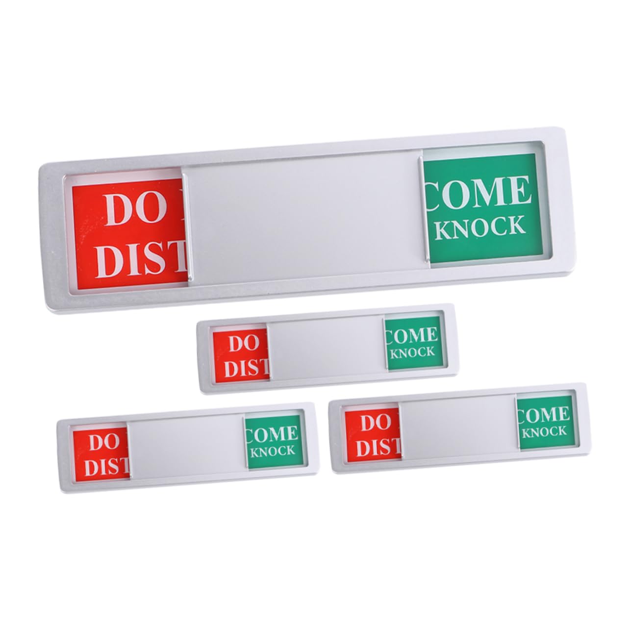 OSALADI 5 Series Señales De Identificación Cartel De No Molestar Para Colgar En La Puerta Magnético Tablón De Anuncios Magnetic Board Tablero De La Puerta Señal De No Molestar 4 Piezas X 5
