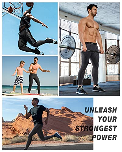 Roadbox Compression Pants Men Cooling Dry Base Layer Bottoms Outdoor Sports Cycling Tights Leggings For Basketball Football Running #TOP4
