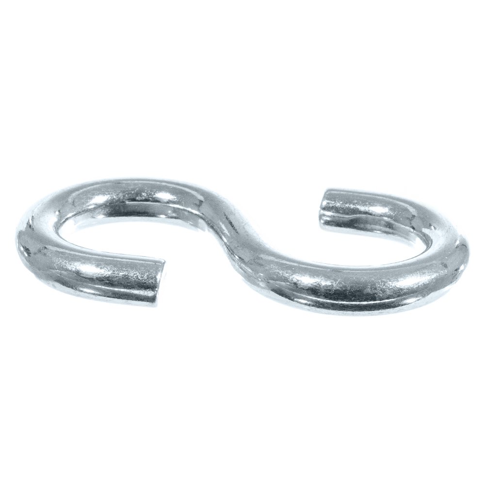 GOLBERG - Ganchos en forma de S (tamaños disponibles: 1/8, 1/4, 9/32, 5/16, 3/8")