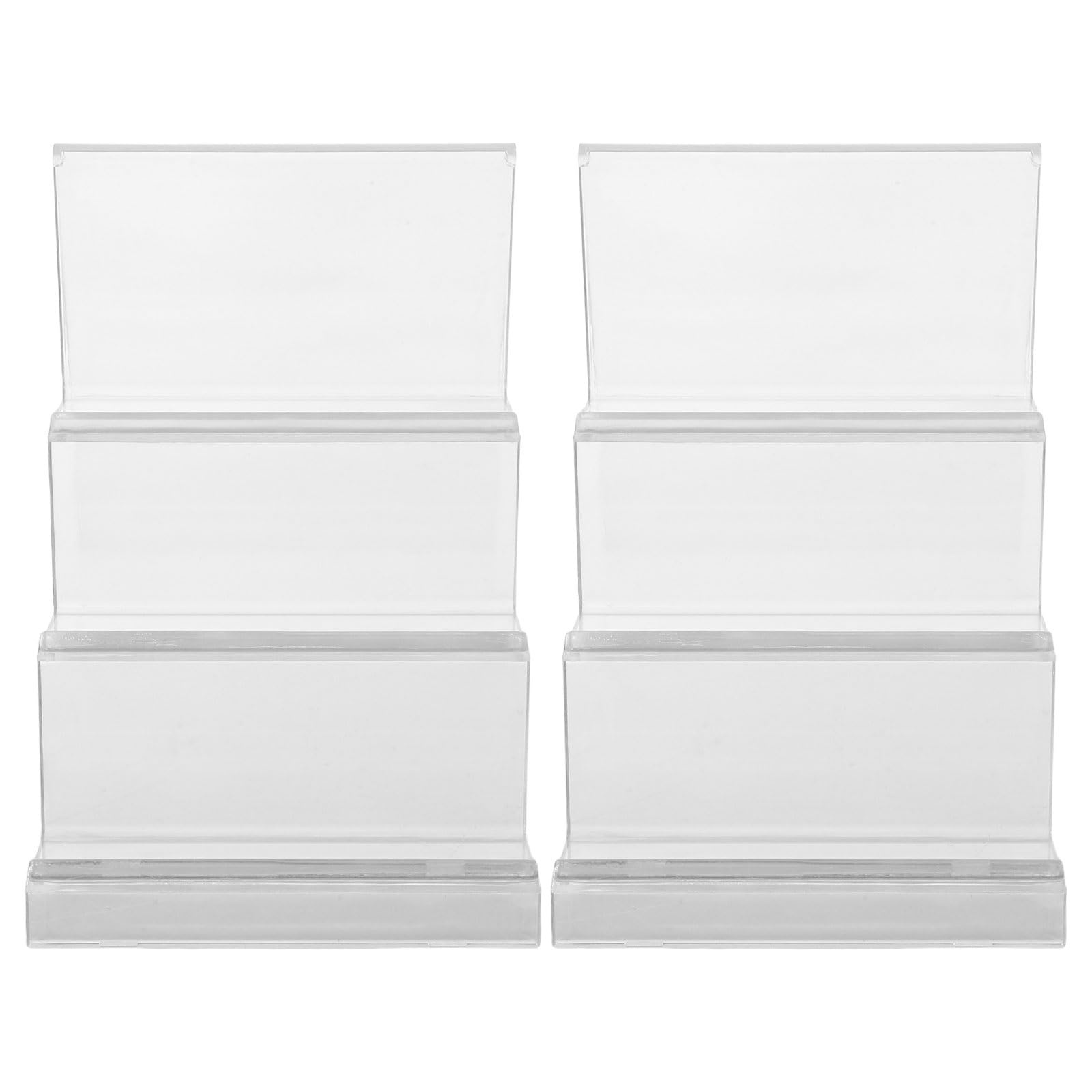 Présentoir acrylique transparent Healvian pour un bureau scandinave épuré