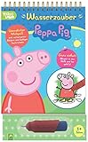 Peppa Pig Wasserzauber - einfach mit Wasser malen: Malbuch mit Wassertankstift