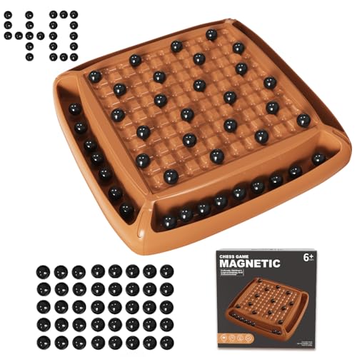 Image of Magnet Game, Magnetic Game Board Games for Kids 8-12 and Adults, Magnet Chess Set Family Games Ideal for Family and Friend Games Night, 2-4 Players