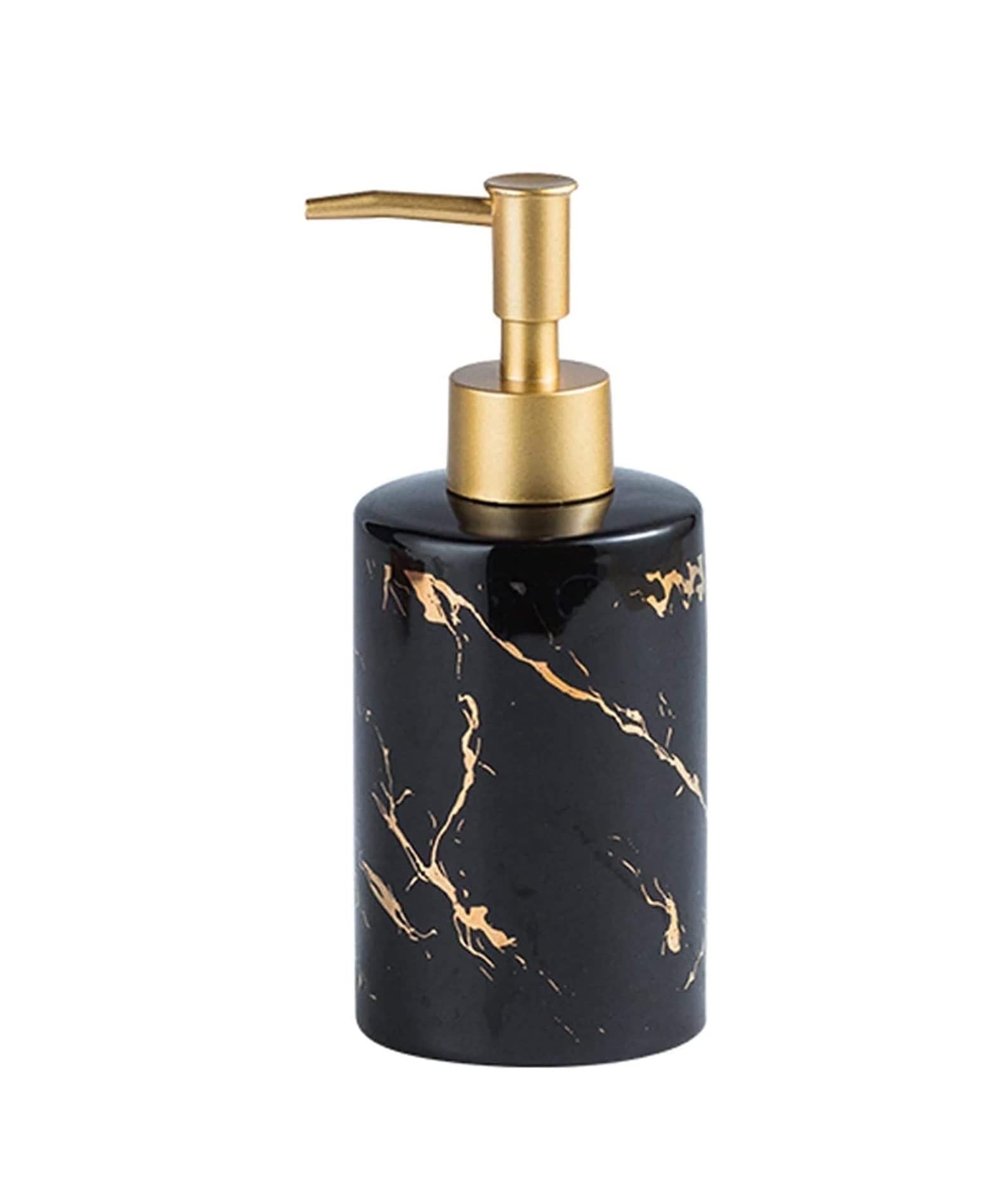 soap dispenser， Soap Dispensers Dispenser Bottles Marble Texture Pattern Ceramic Liquid Bottle 310ml Lotion