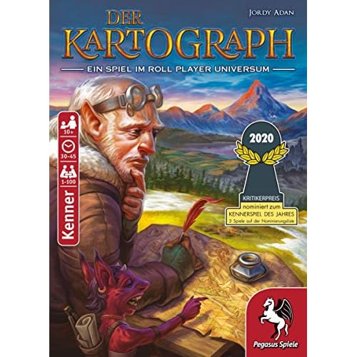 Pegasus Spiele 51310G - Der Kartograph