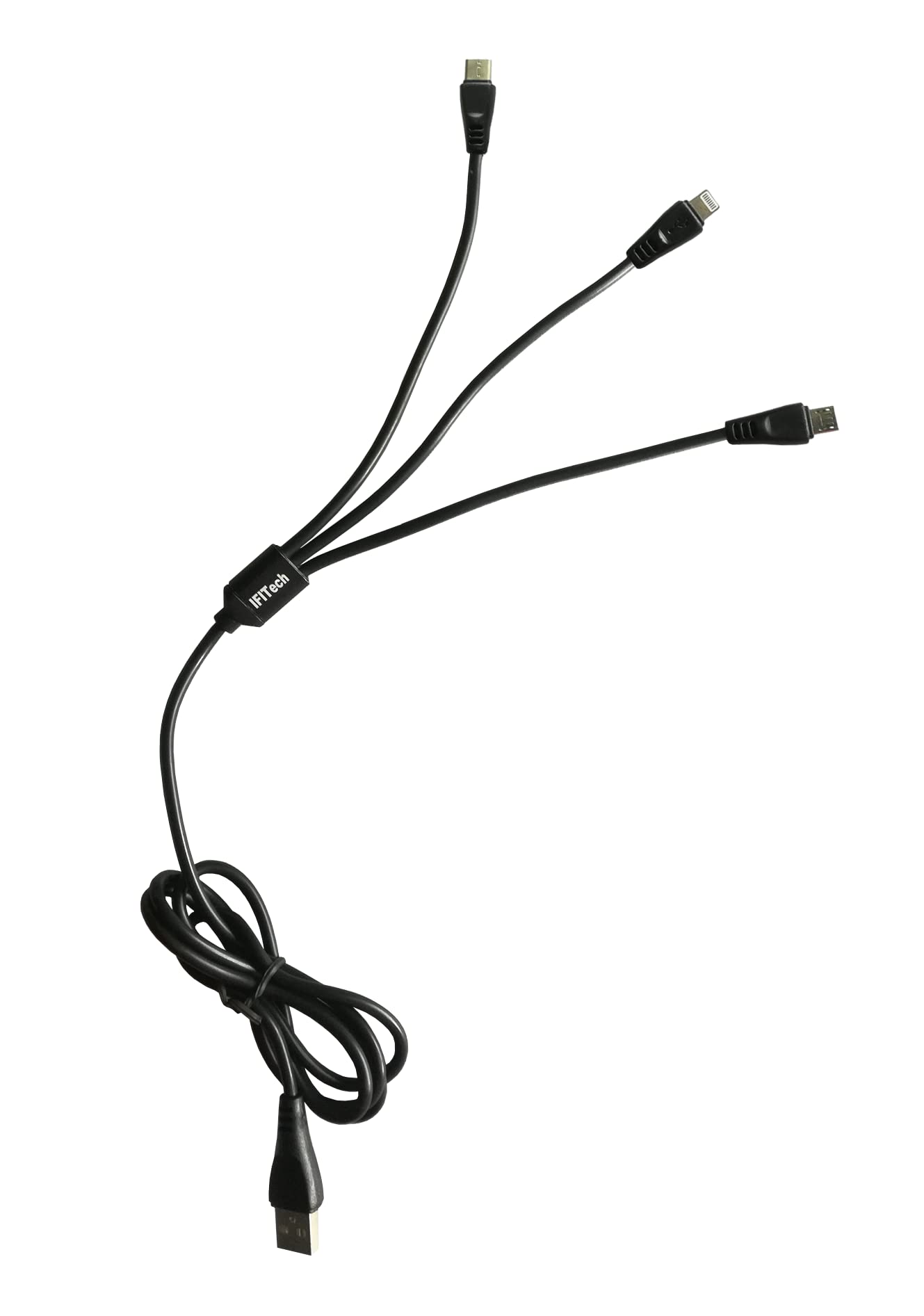 IFITech Phone Charging Cable - Multi-Colour - 3.10 Feet (3 in 1, Red) (B0855VLGXF) Amazon Price History, Amazon Price Tracker