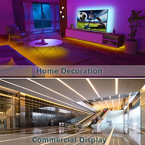 Tira de LED 24V RGBWW 5m 300 LEDs para interior miniatura 6