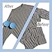HOPWODE Laundry drying balls (reusable) - environmentally friendly fabric softener alternatives for softening and anti wrinkle laundry with fluff