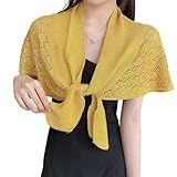 scialle rotondo uncinetto schema Elegante e confortevole: questo scialle combina un look elegante con una consistenza morbida. Dotato di un design annodato, può essere facilmente attaccato intorno alle spalle per una vestibilità sicura