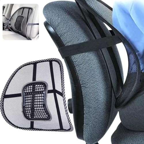 Encosto Lombar Ergonômico com Massageador Carro, Escritório