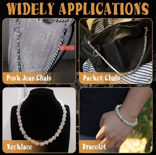 Image of Pants Chains Layer Metal Chain Waist Wallet Keychain Jeans Chains for Men Women Daily Wear