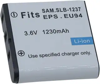 JULUCA OEM SLB-1237【3.6V 1230mAh】 カメラ用バッテリー For SAMSUNG L55 L55W L85 L85W BP-31 用リチャージャブルバッテリーパック