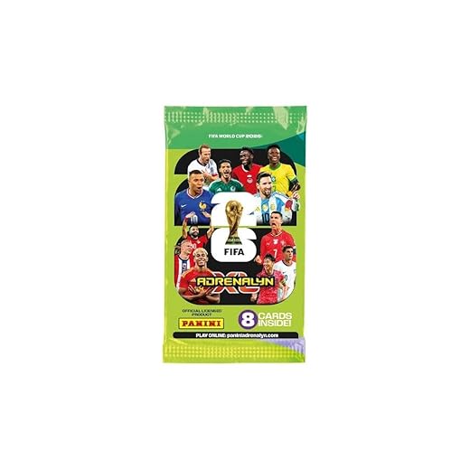 FIFA WORLD CUP 2026™ ADRENALYN XL™ - 1 Envelope 8 CARDS + Cupom de Ativação