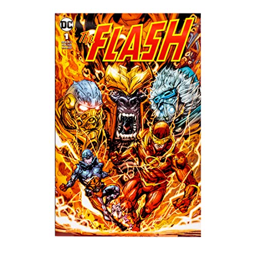 Mcfarlane Toys Dc Direct - Page Punchers 7" Figure With Comic - The Flash Wave 2 - The Atom (Ryan Choi) #TOP7