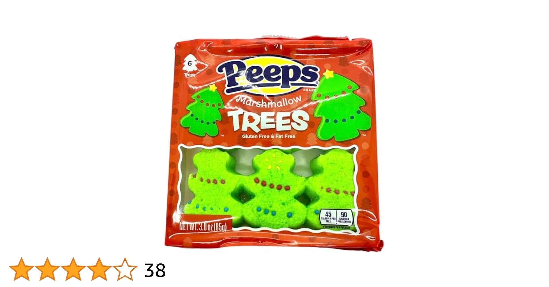 Amazon.co.jp: Peeps Marshmallows Christmas Edition ピープス