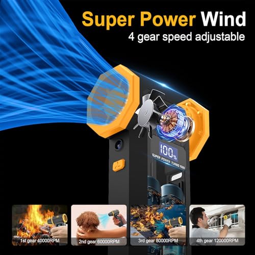 KKH 120,000RPM Adjustable Air Duster