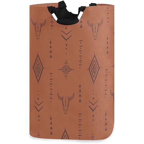 Western Boho Large Laundry Hamper Basket