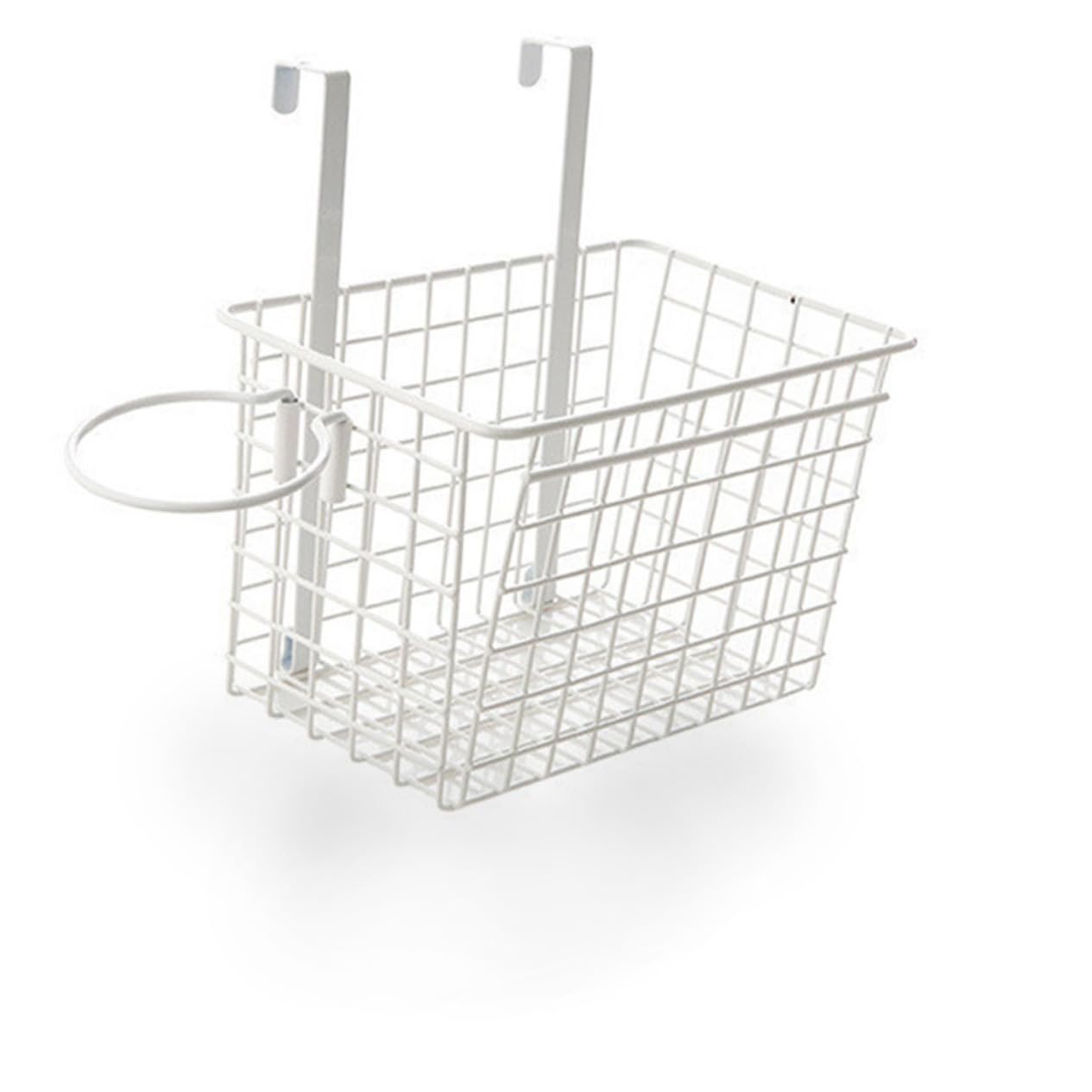 MUCKLILY Hair Dryer Rack Bathroom Storage Multi-Function Kitchen Organizer Wall-Mounted Sturdy Carbon Steel Space-efficient