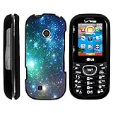 LG Cosmos 3 VN251S Cover, Snap On Full Body Armor Hard Protector Case Galactic Designs Series LG Cosmos 3 VN251S and LG Cosmos 2 by Miniturtle - Colorful Galaxy with Specs