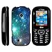 LG Cosmos 3 VN251S Cover, Snap On Full Body Armor Hard Protector Case Galactic Designs Series LG Cosmos 3 VN251S and LG Cosmos 2 by Miniturtle - Colorful Galaxy with Specs