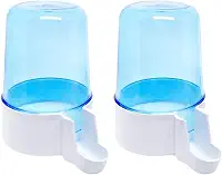 2 Bebedouro Automático 300ml Malha Larga Para Aves e Calopsitas