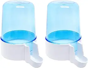 2 Bebedouro Automático 300ml Malha Larga Para Aves e Calopsitas