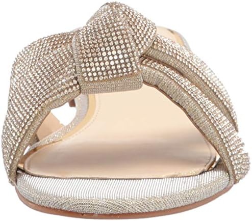 Jessica Simpson womens Alisen Flat Sandal, Champagne, 6.5 US | Image 1