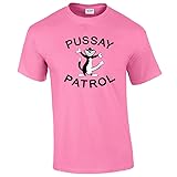 Photo Gallery ukprintwear maglietta pussay patrol, rosa, xl