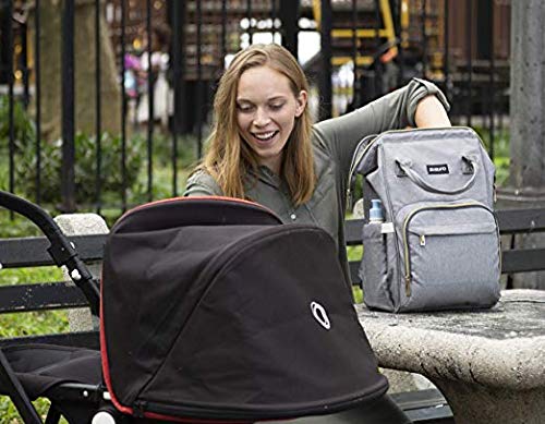 image for ZUZURO Diaper Bag Backpack - Waterproof w/Large Capacity & Multiple Po