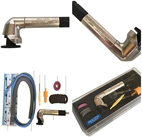 guangshun MAG-093N Air Micro Pneumatic Grinder Pen Tools 90 Degree Bend Surface Polishing