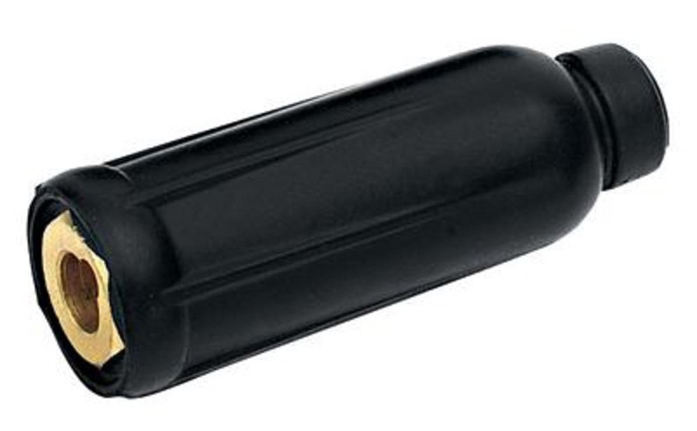 Radnor Model BK-95 500 Amp Dinse Style Female Euro Cable Socket For 2/0 - 3/0 Cable